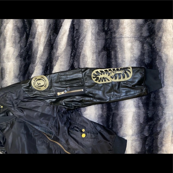 Bape X Chris Brown Collab bomber jacket - Picture 4 of 10